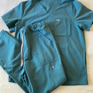 Figs L Hydrogreen Scrub Set